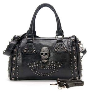 Leather Shoulder Bag Punk Handbag NEW